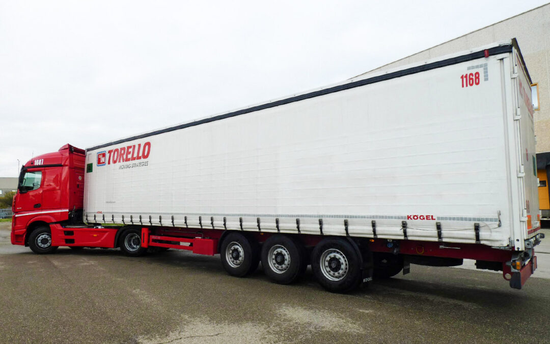 100 Kögel semi-trailers and new milestones for the Torello fleet