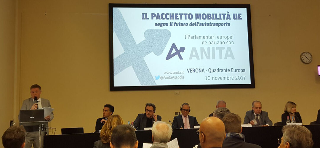 Torello al Convegno ANITA – “Il Pacchetto mobilità UE segna il futuro dell’autotrasporto”