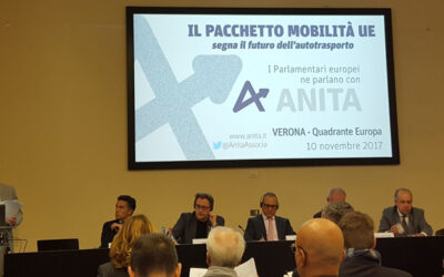 Torello al Convegno ANITA – “Il Pacchetto mobilità UE segna il futuro dell’autotrasporto”