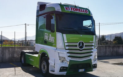 Torello testa l’Actros Fuel Duel