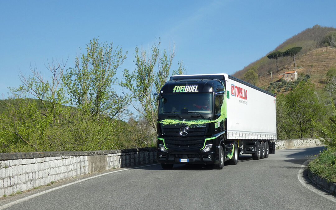 Mercedes-Benz renews Fuel Duel comparative tests with Torello