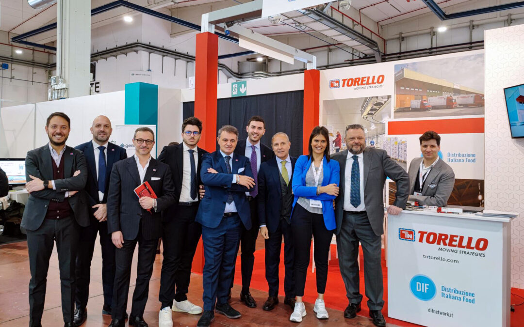 Food logistics. Torello’s integrated proposal at Cibus Connecting Italy 2023