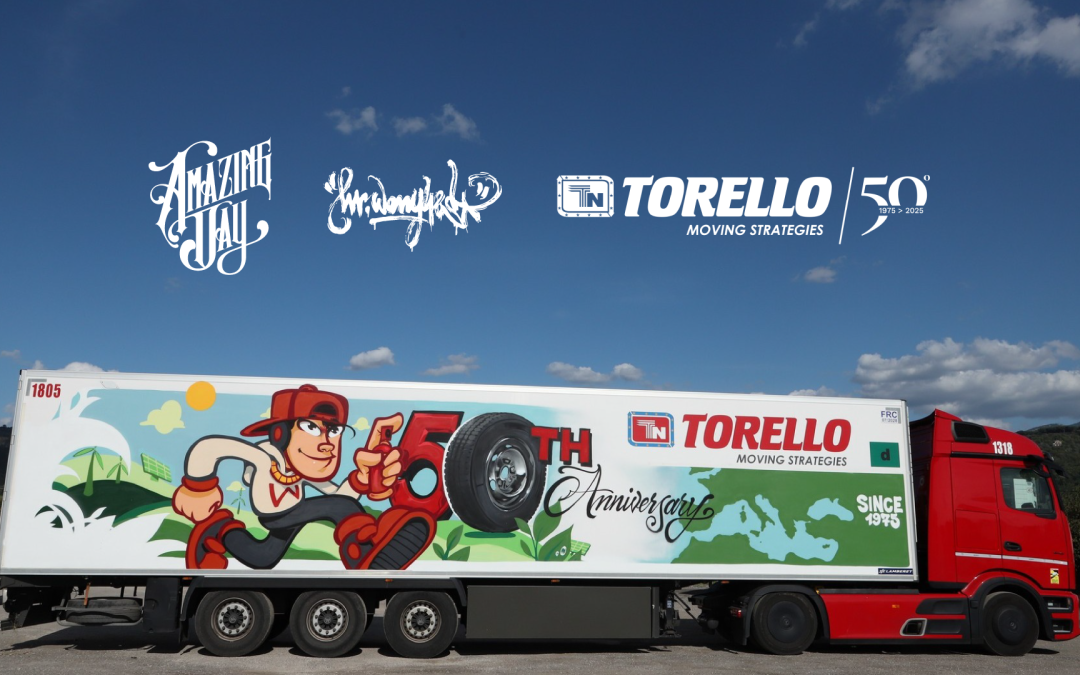Amazing Day 2025 e Torello: i semi‑rimorchi diventano tele di street art